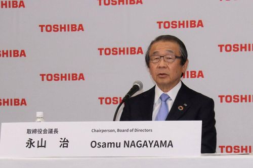 Cổ đông nước ngoài phế truất chủ tịch Toshiba