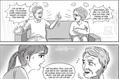 Bố đòi ly dị mẹ vì tôi không phải là con của ông, để minh oan cho mẹ, tôi đã làm xét nghiệm ADN và kết quả bàng hoàng