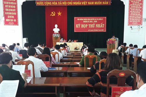 Ông Võ Anh Tuấn tái cử chức Chủ tịch HĐND huyện Ia Pa