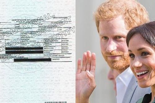 Lộ giấy khai sinh con gái Harry - Meghan: Rời bỏ Hoàng gia nhưng Harry vẫn ghi tước hiệu?