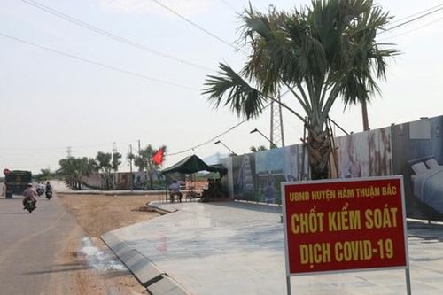Bình Thuận: Giãn cách xã hội huyện Hàm Thuận Bắc theo Chỉ thị 15
