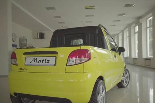 Bất ngờ với chiếc Daewoo Matiz được độ thành bán tải