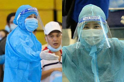 Mai Phương Thúy, H'Hen Niê mặc đồ bảo hộ kín mít đi tình nguyện