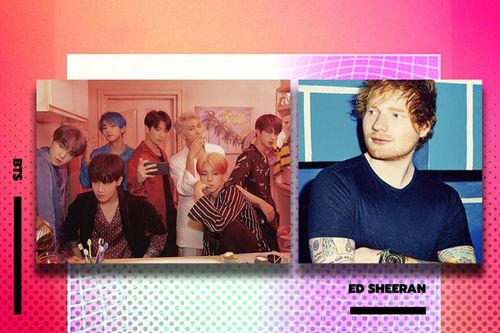 Dân tình 'nháo nhào' chỉ với một câu nói của Ed Sheeran: 'Tôi vừa làm việc với BTS'