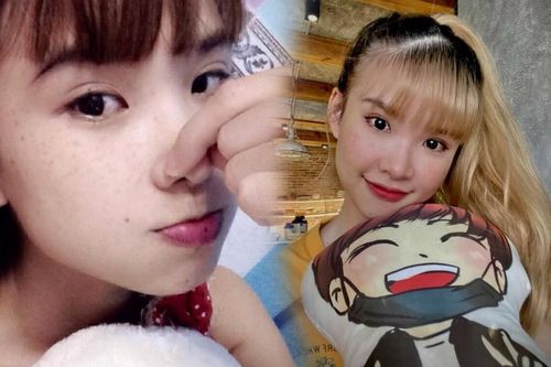 Khởi My thường xuyên khoe mặt mộc, fan bất ngờ với làn da đầy 'lỗi'