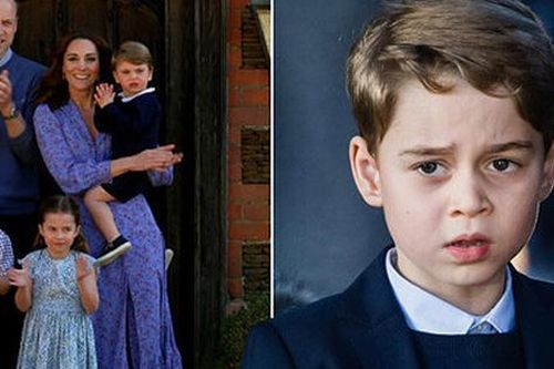 George 7 tuổi mới được thông báo có thể sẽ làm vua