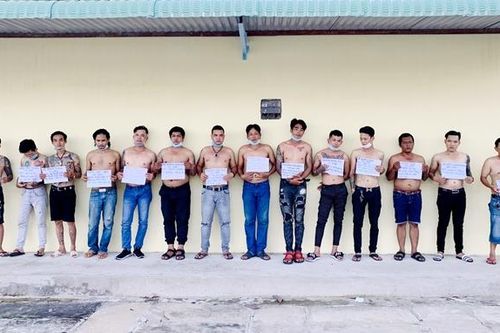 Bạc Liêu: Bắt giữ 14 đối tượng mang theo hung khí giải quyết mâu thuẫn