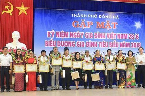 Đông Hà quan tâm phát huy giá trị của gia đình