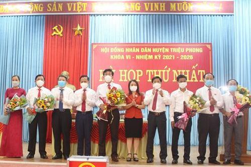 Kiện toàn các chức danh HĐND, UBND huyện Triệu Phong nhiệm kỳ 2021 -2026