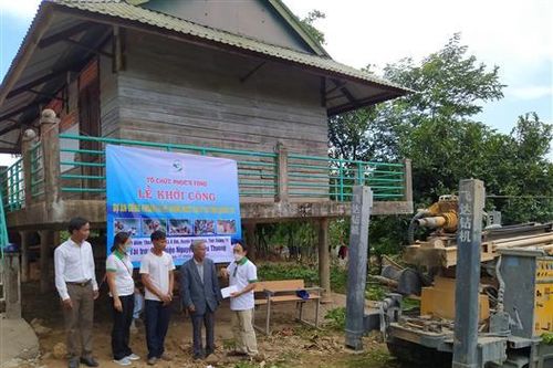 Tổ chức Phuc's Fond xây nhà và hệ thống nước sinh hoạt cho người dân vùng khó