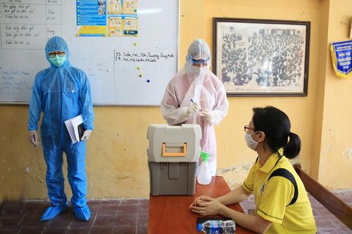 Hà Nội: Diễn tập công tác phục vụ kỳ thi tốt nghiệp trung học phổ thông năm 2021