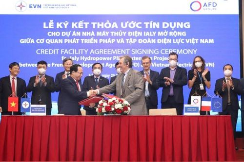 AFD cho vay 74,7 triệu Euro thực hiện dự án Thủy điện Ialy mở rộng