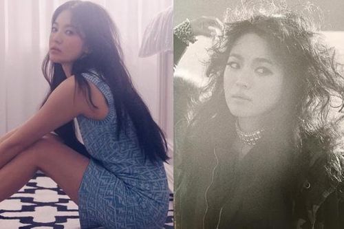 Song Hye Kyo và những khoảnh khắc để tóc rối mù tơi tả
