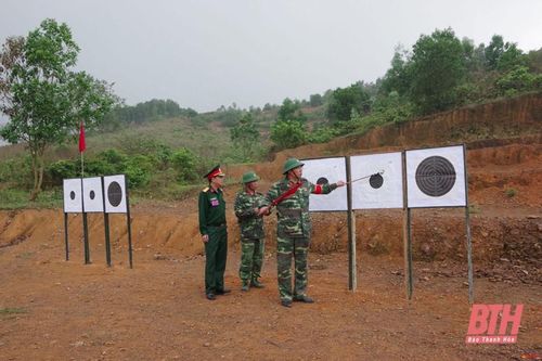 Ghi nhận từ hội thi pháp luật dân quân tự vệ tỉnh Thanh Hóa năm 2021 ở cấp huyện