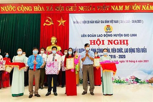 Xây dựng gia đình công nhân, viên chức, lao động no ấm, bình đẳng, tiến bộ, hạnh phúc ở Gio Linh