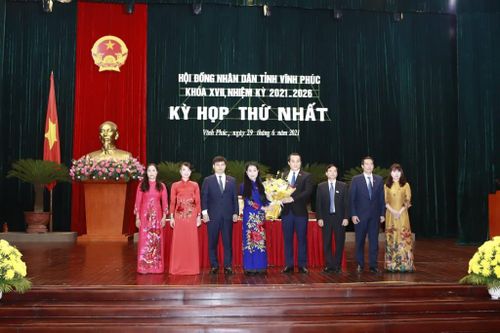 Vĩnh Phúc: Chủ tịch HĐND, UBND tái đắc cử khóa XVII nhiệm kỳ 2021 - 2026