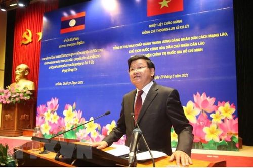 Phát biểu của Tổng Bí thư, Chủ tịch nước Lào Thongloun Sisoulith thăm và gặp gỡ cán bộ, Học viện CTQG Hồ Chí Minh