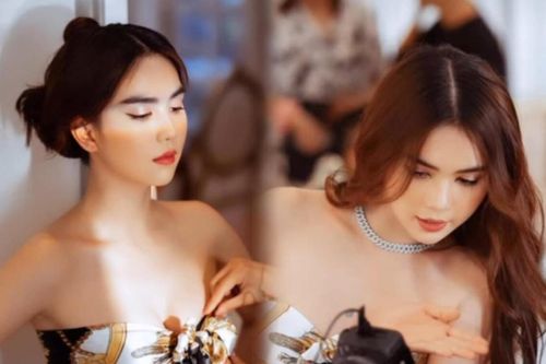 Ngọc Trinh xinh đẹp khó cưỡng dù bị chụp lén, vòng 1 'lấp ló' chiếm trọn spotlight