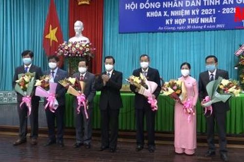 Kỳ họp thứ nhất HĐND tỉnh An Giang khóa X (nhiệm kỳ 2021 – 2026) kiện toàn các chức danh chủ chốt HĐND và UBND tỉnh