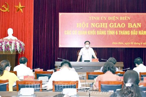 Tham mưu thực hiện tốt nhiệm vụ công tác xây dựng Đảng, hệ thống chính trị