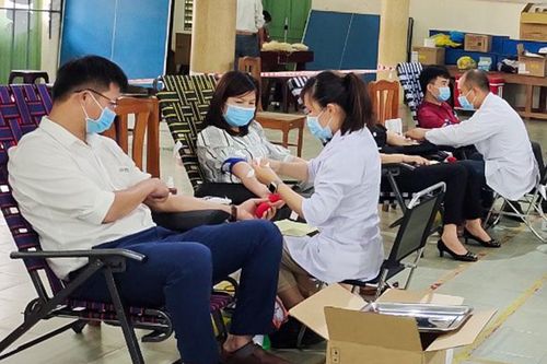 Công ty Thủy điện Đồng Nai ''Phòng chống dịch bệnh Covid-19 - Không quên hiến máu cứu người''