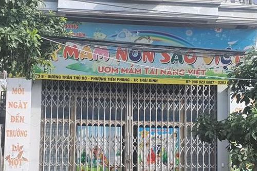 Khởi tố vụ án bé trai 11 tháng tuổi ở Thái Bình bị nhét giẻ vào miệng khi đi học mầm non