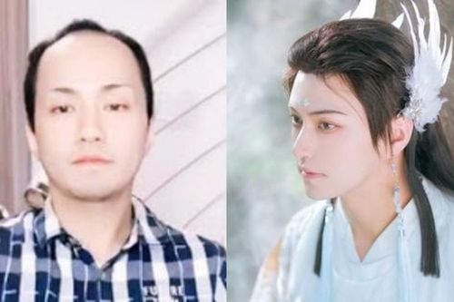 Chàng trai hói đầu nổi tiếng nhờ tài cosplay mỹ nam cổ trang