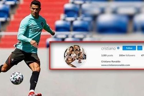 CR7 có thu nhập siêu khủng trên Instagram