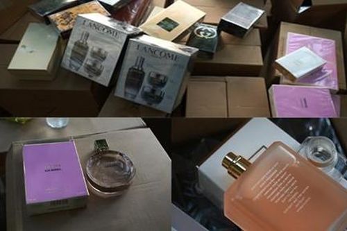 Thu giữ hàng ngàn chai nước hoa giả các nhãn hiệu Dior, Chanel, Gucci...