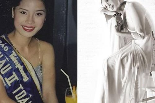 Á hậu tuổi Mùi có vòng eo 56 giờ ra sao sau 23 năm đăng quang?