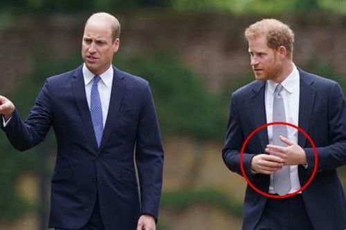 Vì sao Hoàng tử Harry liên tục xoay nhẫn cưới trong lễ khánh thành tượng Công nương Diana?