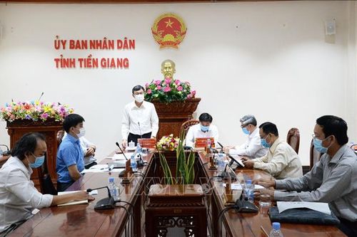 Tổ công tác của Bộ Y tế đến Tiền Giang hỗ trợ phòng, chống dịch