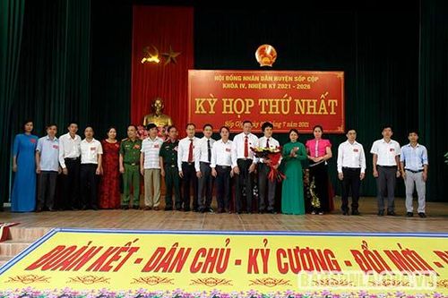 Kỳ họp thứ nhất, HĐND huyện Sốp Cộp khóa IV, nhiệm kỳ 2021-2026