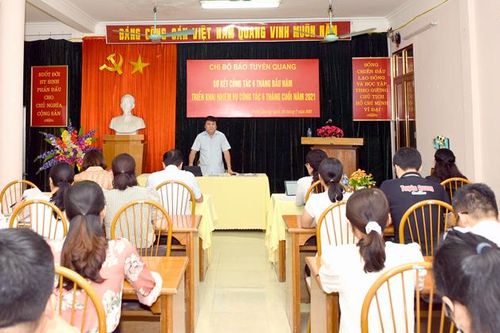 Báo Tuyên Quang triển khai nhiệm vụ 6 tháng cuối năm