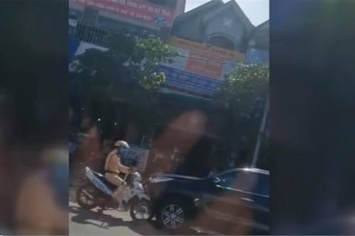 Chống đối CSGT Hà Tĩnh, tài xế lùi xe tốc độ cao bỏ chạy