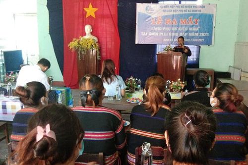 Phú Thiện: Ra mắt 'Làng phụ nữ kiểu mẫu' tại xã Ayun Hạ