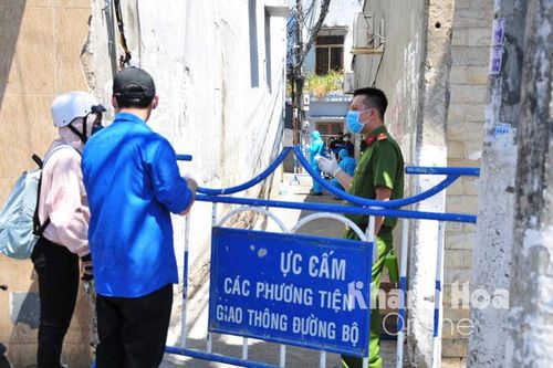 TP. Nha Trang: Phong tỏa tạm thời một số địa điểm có ca nghi mắc Covid-19
