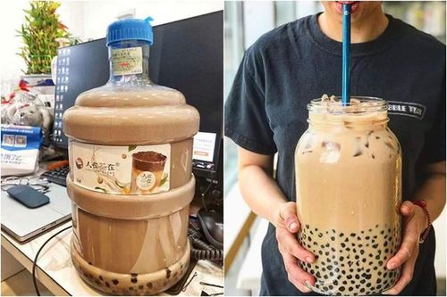 'Team nghiện' trà sữa trân châu đứng ngồi không yên với size XXXL
