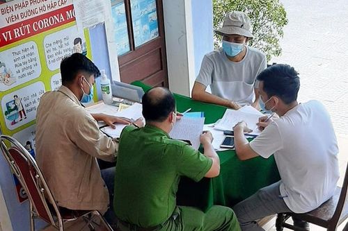 Vi phạm phòng, chống dịch Covid-19, người đàn ông đến từ Đà Nẵng bị xử phạt