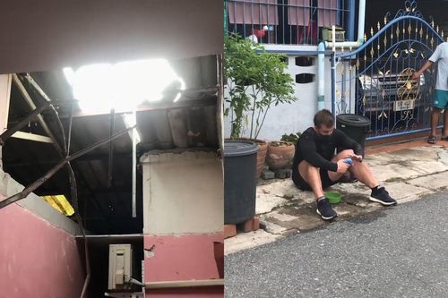 Ăn cắp rượu chạy trốn qua các mái nhà và cái kết