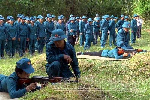 Huấn luyện dân quân, tự vệ năm 2021 an toàn, chất lượng