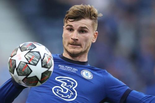 Werner bị nhầm là thủ môn của Chelsea