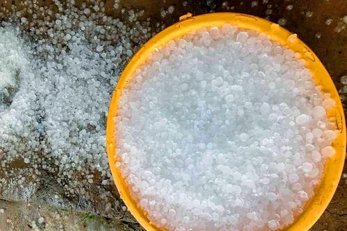 Liên tiếp xảy ra mưa đá, lốc xoáy ở Lâm Đồng