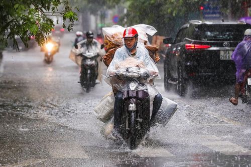 Mưa lớn giải nhiệt cho Hà Nội sau chuỗi ngày nắng nóng