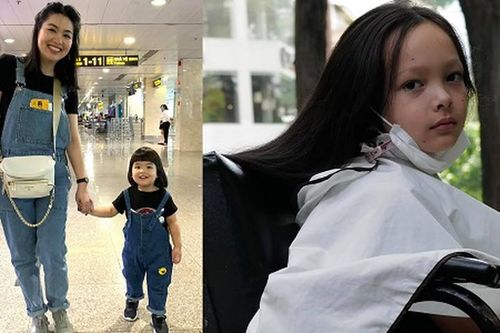 Dàn quý tử nhà sao Việt được mẹ để tóc dài 'chất đừng hỏi'