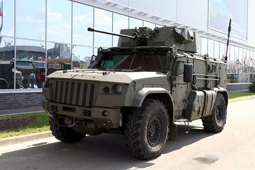 Xe bọc thép Nga Typhoon-VDV được trang bị pháo khủng