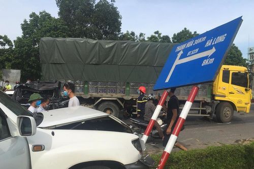 Xác định nguyên nhân ban đầu vụ tai nạn liên hoàn ở Bỉm Sơn
