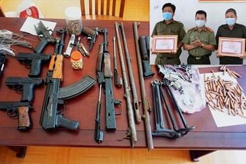 Từ 2 vỏ đạn, Công an 'lần' ra nhóm buôn bán súng quân dụng qua mạng