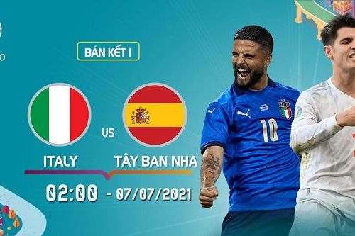 Nhận định bán kết Euro 2020 giữa Italy vs Tây Ban Nha