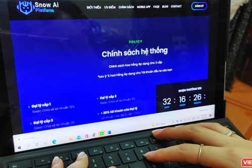 Cảnh giác khi được mời tham gia đầu tư 'Robot AI' qua snowai, inb.network